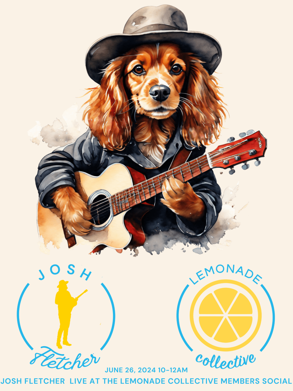 Live at Lemonade Collective. June 21, 2024.&nbsp;10AM-12PM.